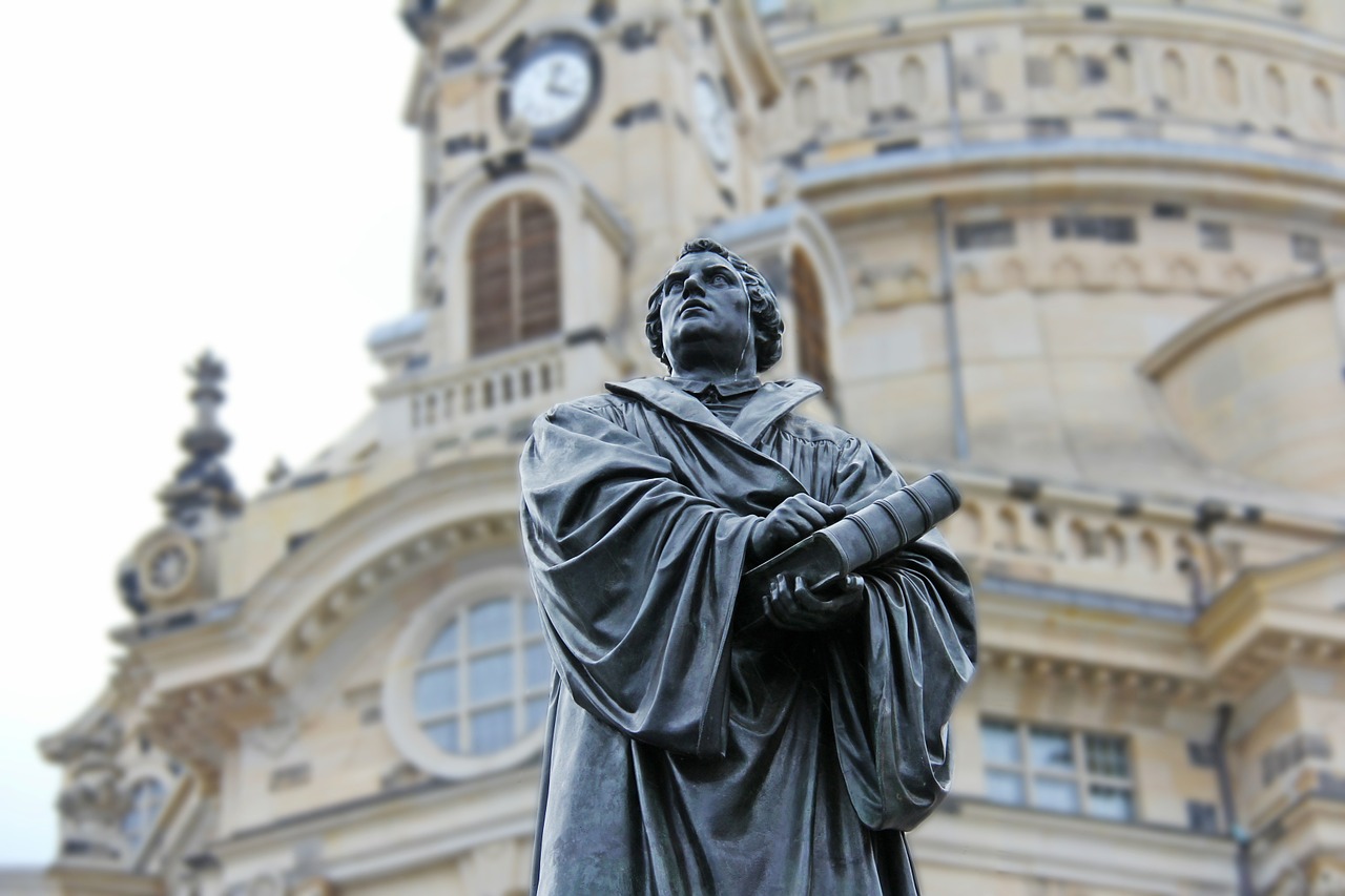 Beeld van Luther. Foto: CC0/Pixabay/Sharon Ang