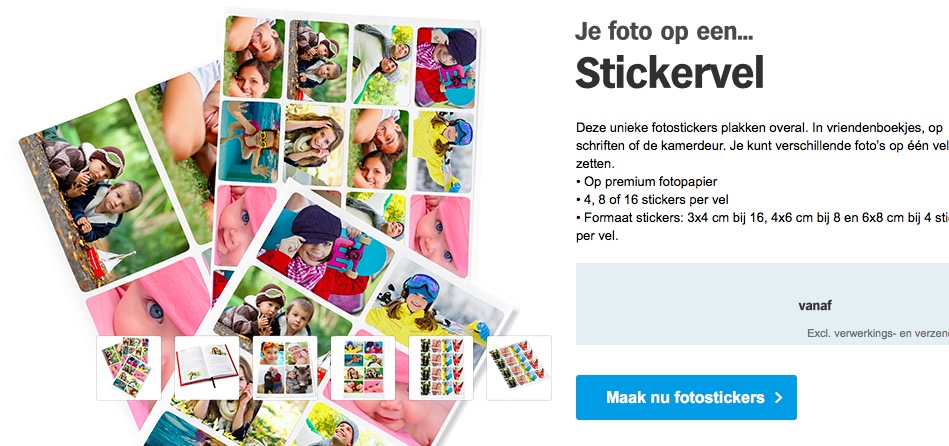 SITE - Maak van je foto's stickers 1